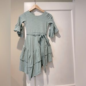 Joyfolie dress size 8 in sage green